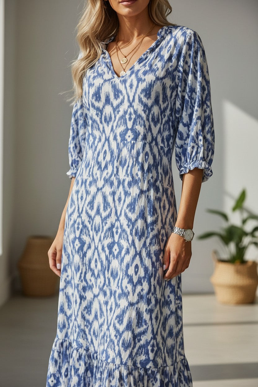 Sophia | Elegant Flowing Summer Maxi Dress 1