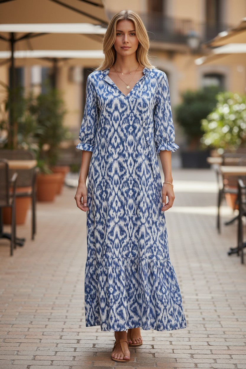 Sophia | Elegant Flowing Summer Maxi Dress 2