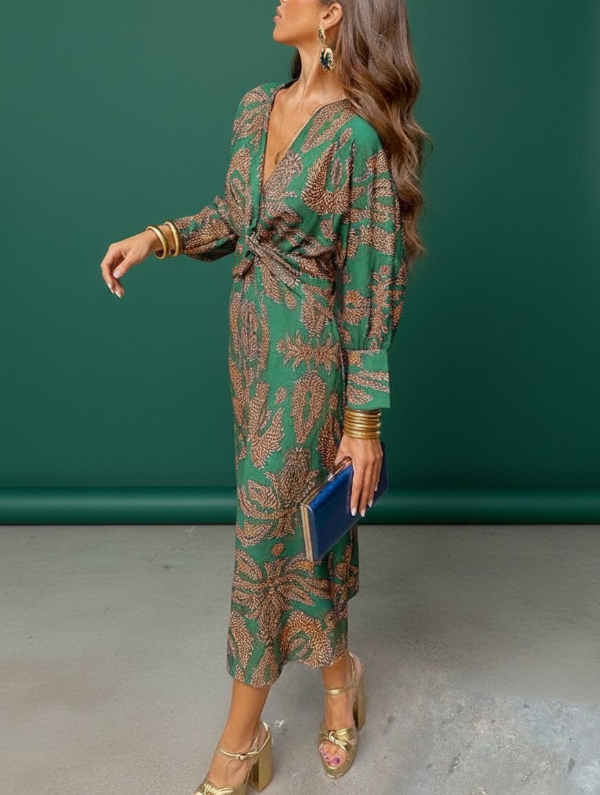 Mia | Elegant A-Line Maxi Dress for Women 3