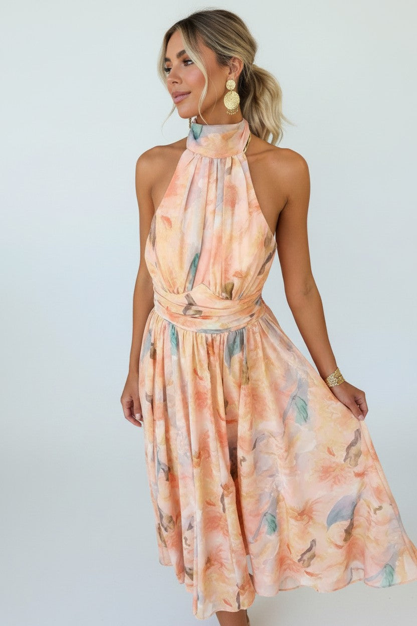 Olivia | Elegant Floral Maxi Dress for Women - Chic Summer Style 1