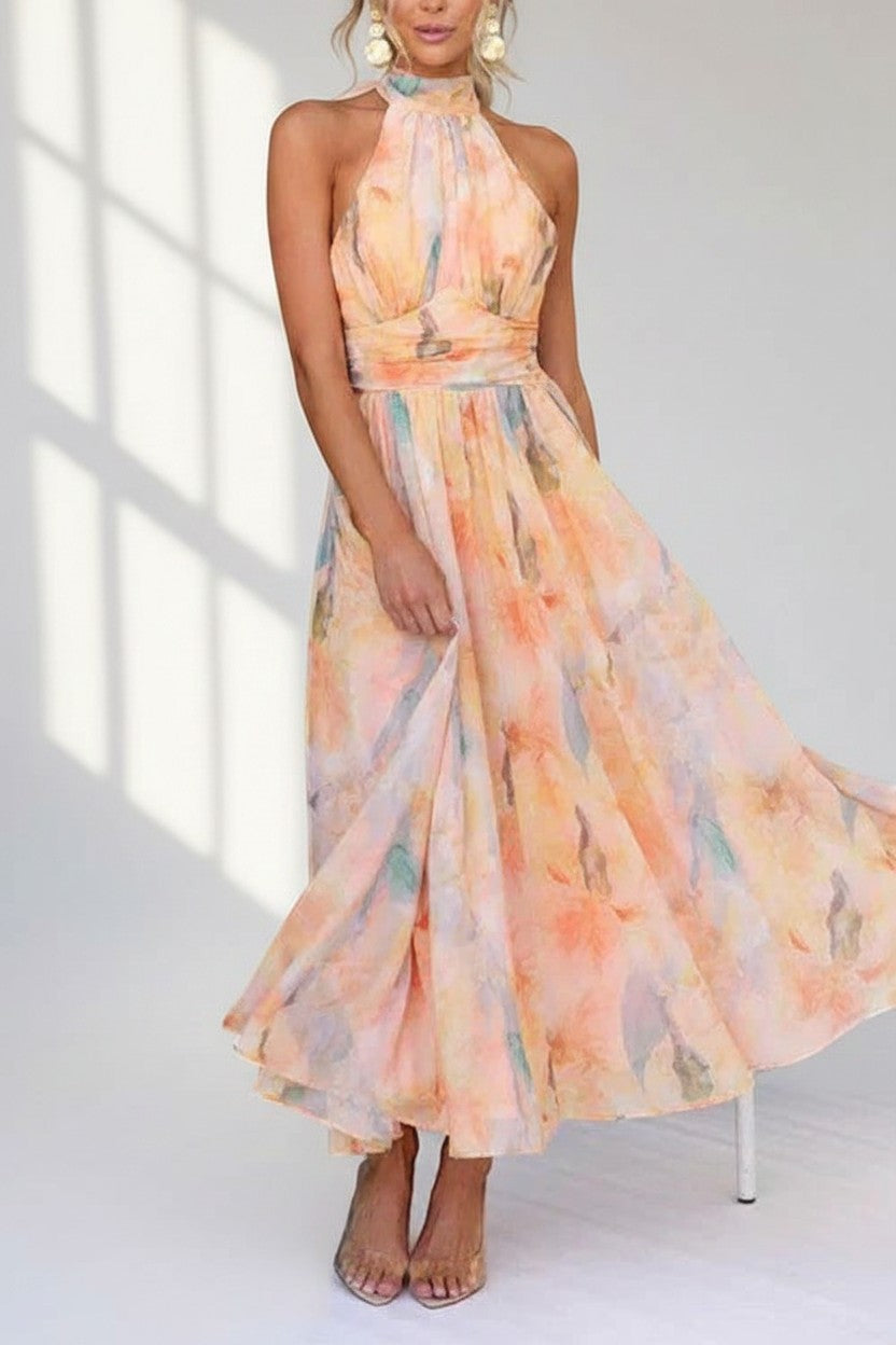 Olivia | Elegant Floral Maxi Dress for Women - Chic Summer Style 3
