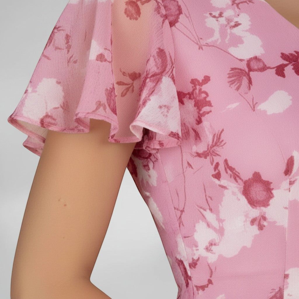Emily | Elegant Chiffon Midi Dress 3