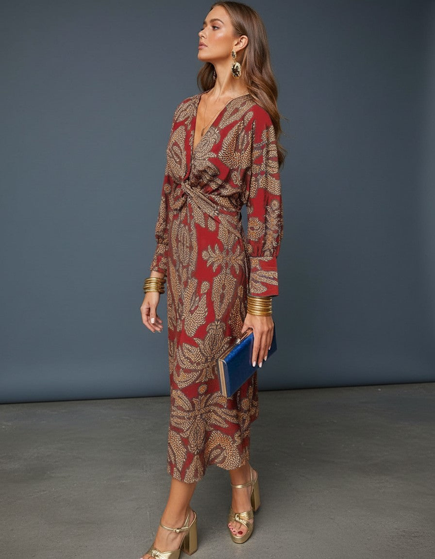 Mia | Elegant A-Line Maxi Dress for Women 1